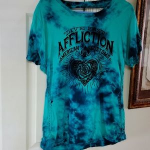 Never worn Affliction Tee